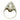 Antique Art Deco Diamond Filigree Ring in Plat & 14K WG ~ 1.18ct Center