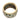 Vintage 18K ~6.9ctw Diamond Wide Band Yellow Gold Emerald Accents French Made