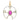 Platinum Art Deco Charm Pendant Ruby and Diamond Figural Piece