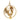 Cartier Paris Rooster Pendant Charm in 18K Yellow Gold, circa 1950s–60s