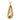 Cartier Triangular Pendant Necklace in 18K Yellow Gold 1970