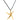 Tiffany & Co. Elsa Peretti Starfish Pendant Necklace 18K Yellow Gold Italy