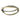David Yurman Two Row Crossover Bracelet Sterling Silver 18K Yellow Gold