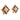 Van Cleef & Arpels Invisible-Set Ruby and Diamond Earrings 18K Yellow Gold