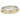 Louis Vuitton 18K Band Ring Clous Diamond 18K White & Yellow Gold