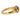 Van Cleef & Arpels Celestial Ruby Diamond Ribbon Bow Ring 18K Yellow Gold