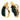 Carrera y Carrera Horse Earrings Diamond Eyes 18K Yellow Gold