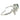 18k Diamond Hand Bracelet ~1.86ctw 18K White Gold by Nina & Co.