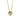 14K Diamond Puffy Heart Pendant Necklace Yellow Gold Size 16"