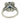 Tiffany & Co. Sapphire Diamond Ring Art Deco Platinum Circa 1940s