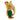 Van Cleef & Arpels Winking Cat Brooch Chalcedony and Emerald 18K Yellow Gold