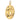 French 18K Pendant Arc De Triomphe Yellow Gold Ruby and Sapphire