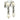 Bulgari Pearl Diamond Earrings Passo Doppio Drop Earrings 18K White Gold