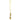 Vintage 18K Pearl Diamond Necklace Yellow Gold 17"