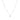 18K Yellow Diamond Halo Pendant Necklace White Gold Diamond Station Chain