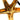 Tiffany & Co. Elsa Peretti Starfish Pendant Necklace 18K Yellow Gold Italy