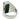 Vintage Mens Platinum Ring Fancy Cut Tourmaline with 18k Yellow Accents