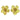 Tiffany & Co. Dogwood Flower Earrings 18K Yellow Gold