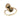 Victorian Diamond Bypass Ring Demantoid Garnet 14K Yellow Gold Size 7.5