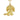 Van Cleef & Arpels Dog Pendant Necklace French 18K Yellow Gold