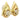 Tiffany & Co. Diamond Teardrop Vintage Earrings 18K Yellow Gold Cluster Earrings
