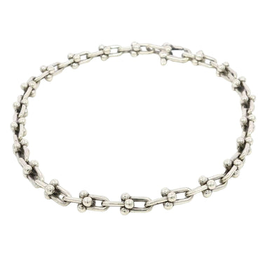 Tiffany Sterling Silver Hardwear Micro Link Bracelet 7" Length