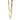 Bulgari 18K Curb Necklace Chain 35" Yellow Gold