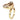 Norman Teufel Spinner Ring Vintage 14K Yellow Gold Size 4.75