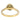 Marquise-Cut Diamond Engagement Ring in 18K Yellow Gold — Size 7.5
