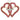 Buccelatti Witches Heart Brooch Diamond Accent 18K Yellow Gold