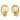 Bulgari 1970s Earrings Carved Rock Crystal 18K Yellow Gold Clip-Ons