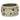 Vintage 18K ~6.9ctw Diamond Wide Band Yellow Gold Emerald Accents French Made