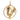 Cartier Paris Rooster Pendant Charm in 18K Yellow Gold, circa 1950s–60s