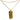 Georges L’Enfant Egyptian Revival Pendant Necklace for O.J. Perrin in 18K Yellow