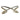 David Yurman Two Row Crossover Bracelet Sterling Silver 18K Yellow Gold