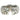 Bulgari Spiga Pave Diamond Ring 18K White Gold