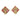 Van Cleef & Arpels Invisible-Set Ruby and Diamond Earrings 18K Yellow Gold
