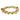 Bulgari 18K Curb Link Bracelet Tubular Two Tone White and Yellow Gold