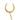 Cartier Paris Dog Charm Pendant 'Je Suis Fidèle' 18K Yellow Gold