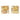 Estate Multigemstone Cluster Earrings in 18K Yellow Gold