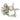 Vintage Floral Diamond Cluster Earrings Platinum ~3.00 CTW