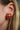18K Coral Diamond Earrings Aletto Brothers Clip-on Sputnik Design 18K Gold