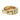 Vintage 14K Rolling Ring Yellow Gold Black Enamel SZ6 'Amore Fide' 'Love Faith'