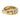 Vintage 14K Rolling Ring Yellow Gold Black Enamel SZ6 'Amore Fide' 'Love Faith'