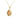Effy 14K Diamond Coral Pendant Yellow gold 18" ~2.38ctw
