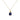 Schlumberger Tiffany & Co. Lapis Lazuli Egg Pendant Necklace 18K Yellow Gold