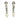 Bulgari Pearl Diamond Earrings Passo Doppio Drop Earrings 18K White Gold