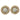Vintage Two-Tone Diamond Cluster Earrings in 18K Gold ~ 2.3 CTW