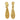 Seaman Schepps Lightship Drop Earrings in 18K Yellow Gold
