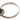 Cartier Ceramic Trinity Ring Vintage 18k White Gold Platinum Size 46